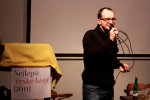 Třetí ročník básnické ročenky publiku představil Martin Stöhr.