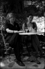 Michael March s herečkou Larissou Vergos, která v uměleckém podání prezentovala básníkovy verše v řečtině.